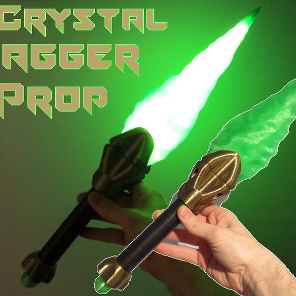 Crystal Dagger Prop, Cosplay Kryptonte Spear, Aloy Horizon Zero Dawn Costume Weapon for  Comiccon, Halloween