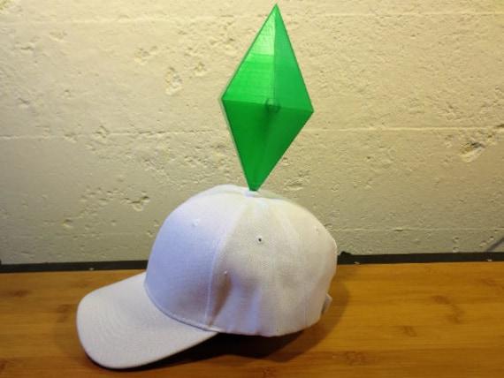 Wearable Sims LED Plumbob Costume Hat With Comfortable