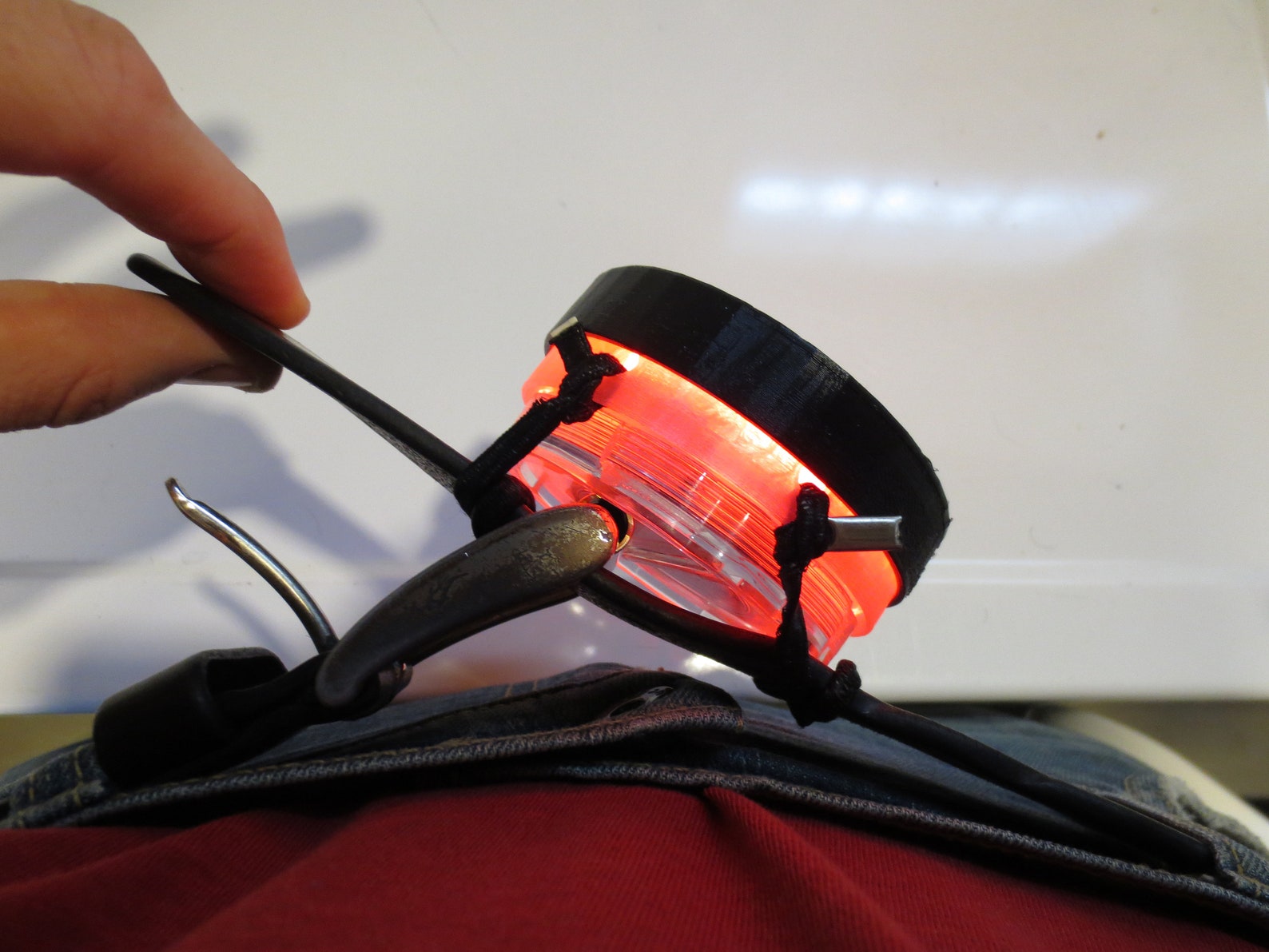 LED Medallion Wearable as Belt Buckle Necklace Strapon Etsy