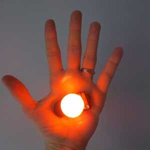 LED Hand Energy Blast Prop Hidden Bright Palm Light Up Kit Effect, Invisible Strap, Fun for Rave EDM Dance Party