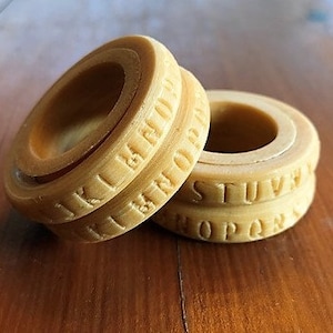 Anillo decodificador clásico, código secreto de cifrado César, juguete novedoso, regalo educativo para niños de primaria, anillos de decodificación de pares
