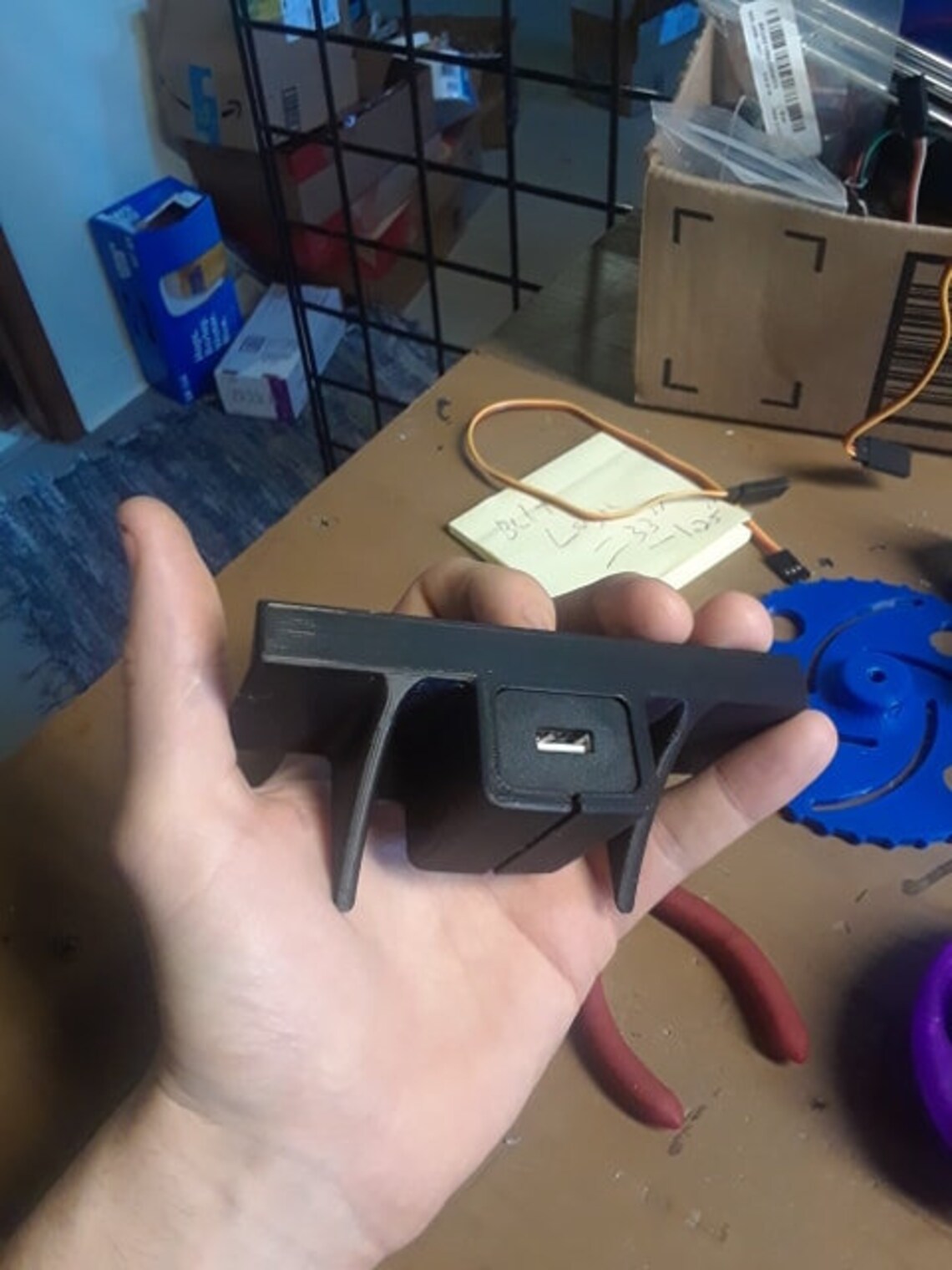 Portable Phone Charger Outlet Shelf Instantly Hang your Ipad Etsy