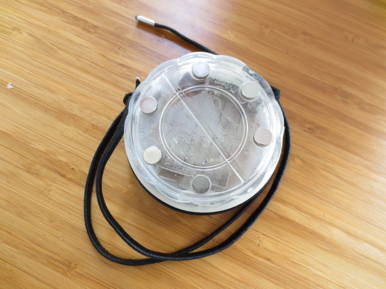 LED Medallion Wearable as Belt Buckle Necklace Strapon Etsy