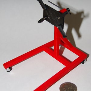 Miniature Engine Stand 3d Printed