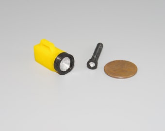 Miniature Flashlights: 1/10 Scale RC Car Accessories