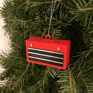Miniatur-Werkzeug-Box Urlaub Ornament