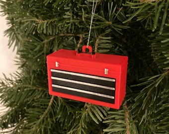 Miniature Tool Box Holiday Ornament