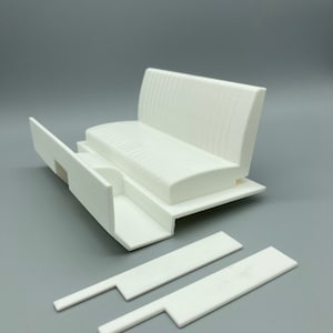 Floor and Bench Seat for Tamiya Clodbuster Body