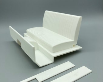 Floor and Bench Seat for Tamiya Clodbuster Body