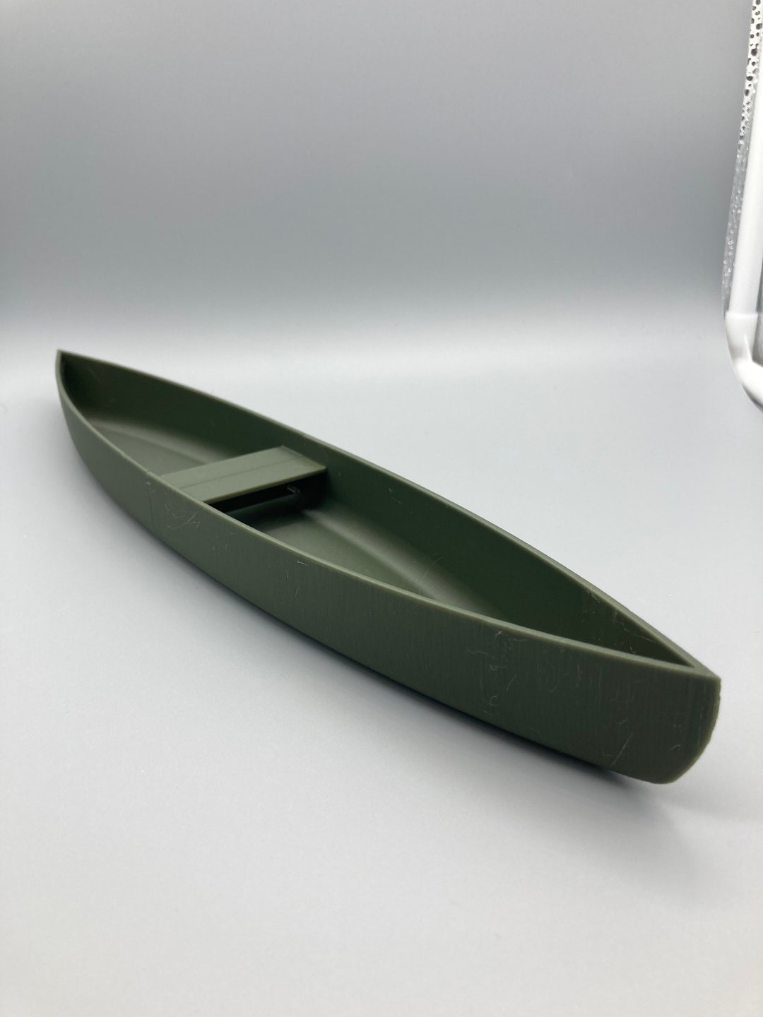 1/10 Scale Miniature Canoe for RC / Dollhouse -  UK