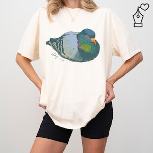Stay Coo Pigeon Shirt Pigeons Gift Tee Comfort Colors Tshirt image 6
