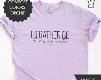 Id eher in Disney World Urlaub Shirt Urlaub Grafik T-Shirt Themenpark Liebhaber Geschenk