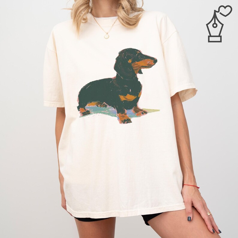 Dachshund T Shirt Weenie Dog Graphic Tee Cute Dog Shirt Comfort Colors Tee Dog Lover Shirt Funny Dog T Shirt Quirky Animal Tee Pet Lover Shirt Playful Dog Graphic Tee Animal Lover Apparel Casual Dog Shirt Unique Dachshund Shirt Cozy Dog T Shirt Dog Owner Gift Animal Inspired Tee Comfortable Dog Shirt Wiener Dog Shirt