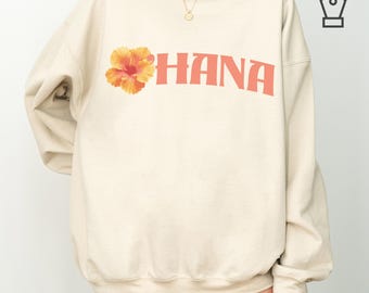 Ohana Shirt Disney Sweatshirt Lilo und Stitch Pullover