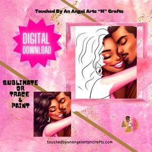DIY Paint Party/ Pre-drawn /Outline Canvas /Adult Painting / Paint & Sip, DIY Paint Party / Pre-Sketched / Art Party/ Coloring Page