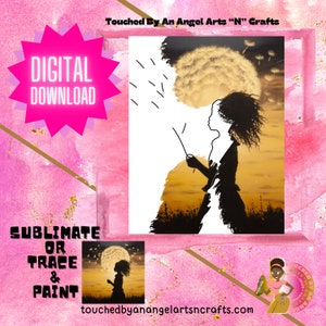 DIY Paint Party/ Pre-drawn /Outline Canvas /Adult Painting / Paint & Sip, DIY Paint Party / Pre-Sketched / Art Party/ Coloring Page