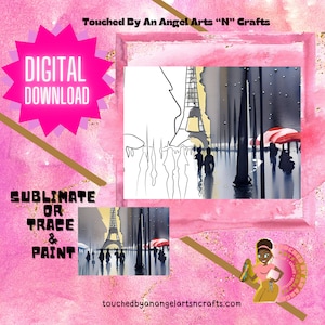 DIY Paint Party/ Pre-drawn /Outline Canvas /Adult Painting / Paint & Sip, DIY Paint Party / Pre-Sketched / Art Party/ Coloring Page