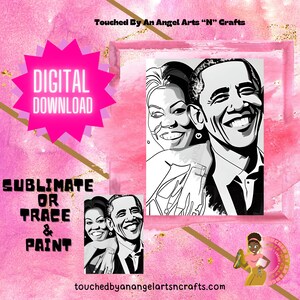 DIY Paint Party/ Pre-drawn /Outline Canvas /Adult Painting / Paint & Sip, DIY Paint Party / Pre-Sketched / Art Party/ Coloring Page