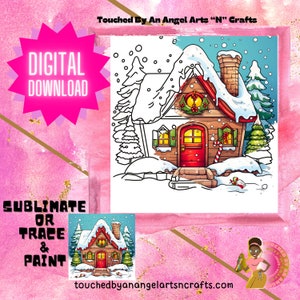 DIY Paint Party/ Pre-drawn /Outline Canvas /Adult Painting / Paint & Sip, DIY Paint Party / Pre-Sketched / Art Party/ Coloring Page