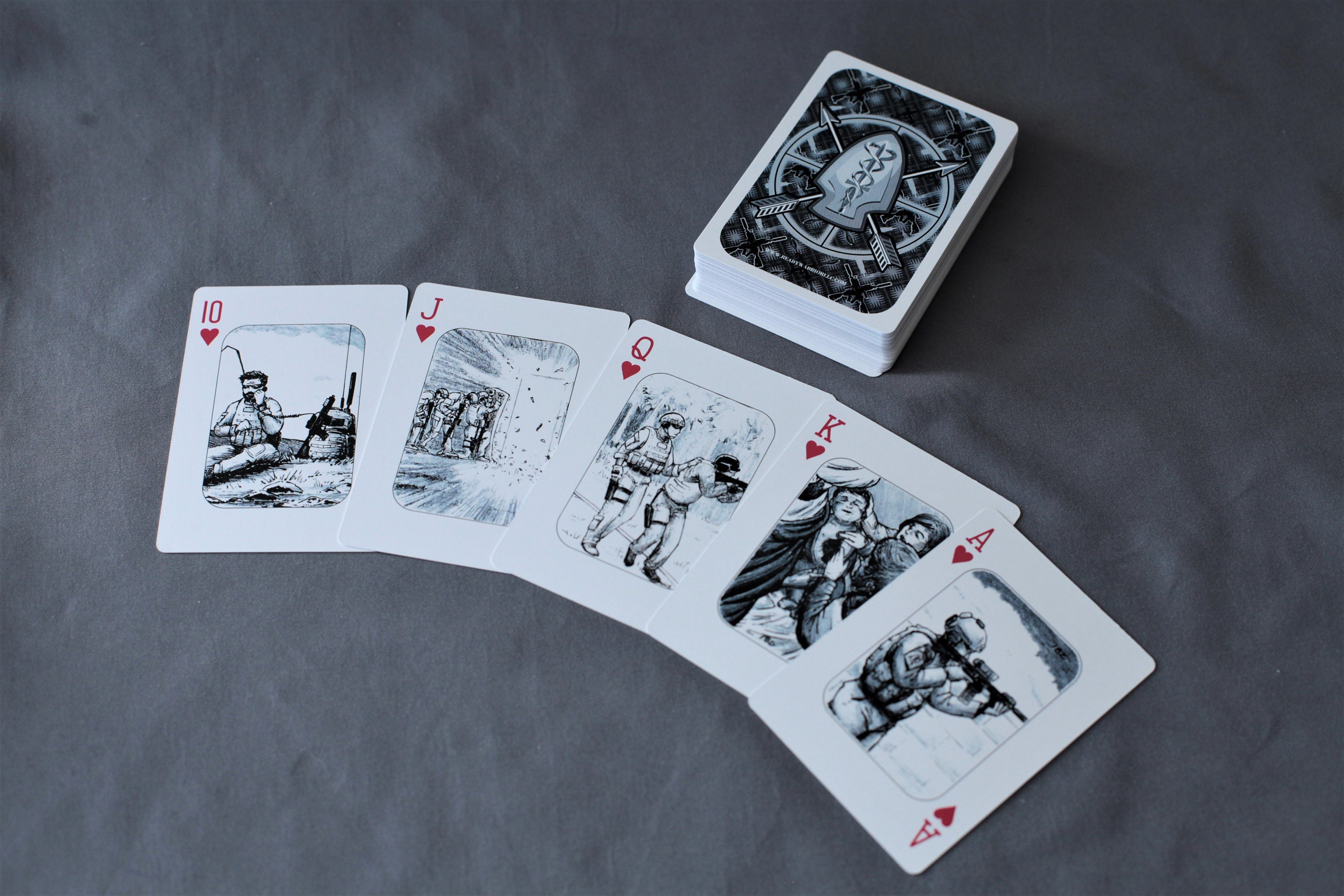 Army Playing Cards Etsy