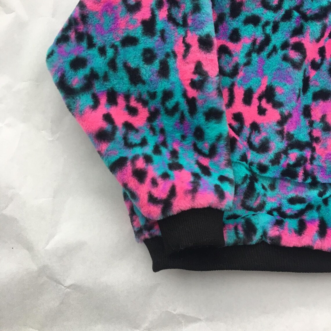 Animal Print Fur Jumper Animal Print Sweater Baby Jumper | Etsy