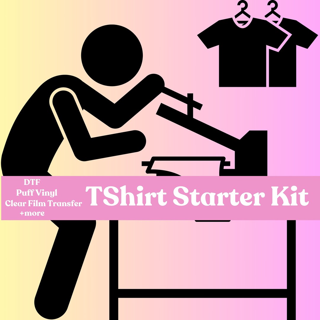 Ultimate Heat Press Kit Dive Into Tshirt Printing on a Etsy