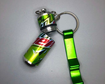 Mini High Noon Can Key Chains Vodka & Soda Pill Box W/ Bottle Opener Mini  Drink Container Vitamin Storage 13 Flavors Gift 