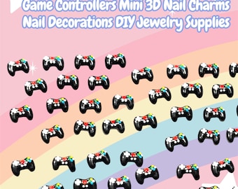 Game Controllers Mini 3D Nail Charms Nail Decorations DIY Jewelry Supplies