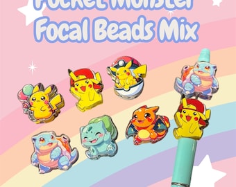 Mieszanka koralików ogniskowych Pocket Monster