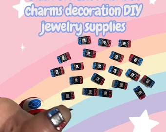 Game Controll Switch  3D Nail Charm Mix Decoration DIY Jewelry Supplies
