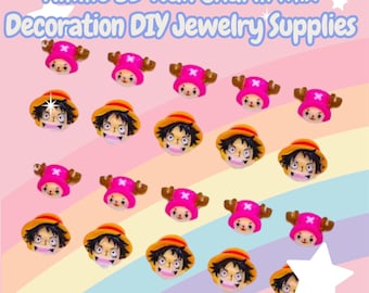 Anime 3D Nail Charm Mix Decoration DIY Jewelry Supplies