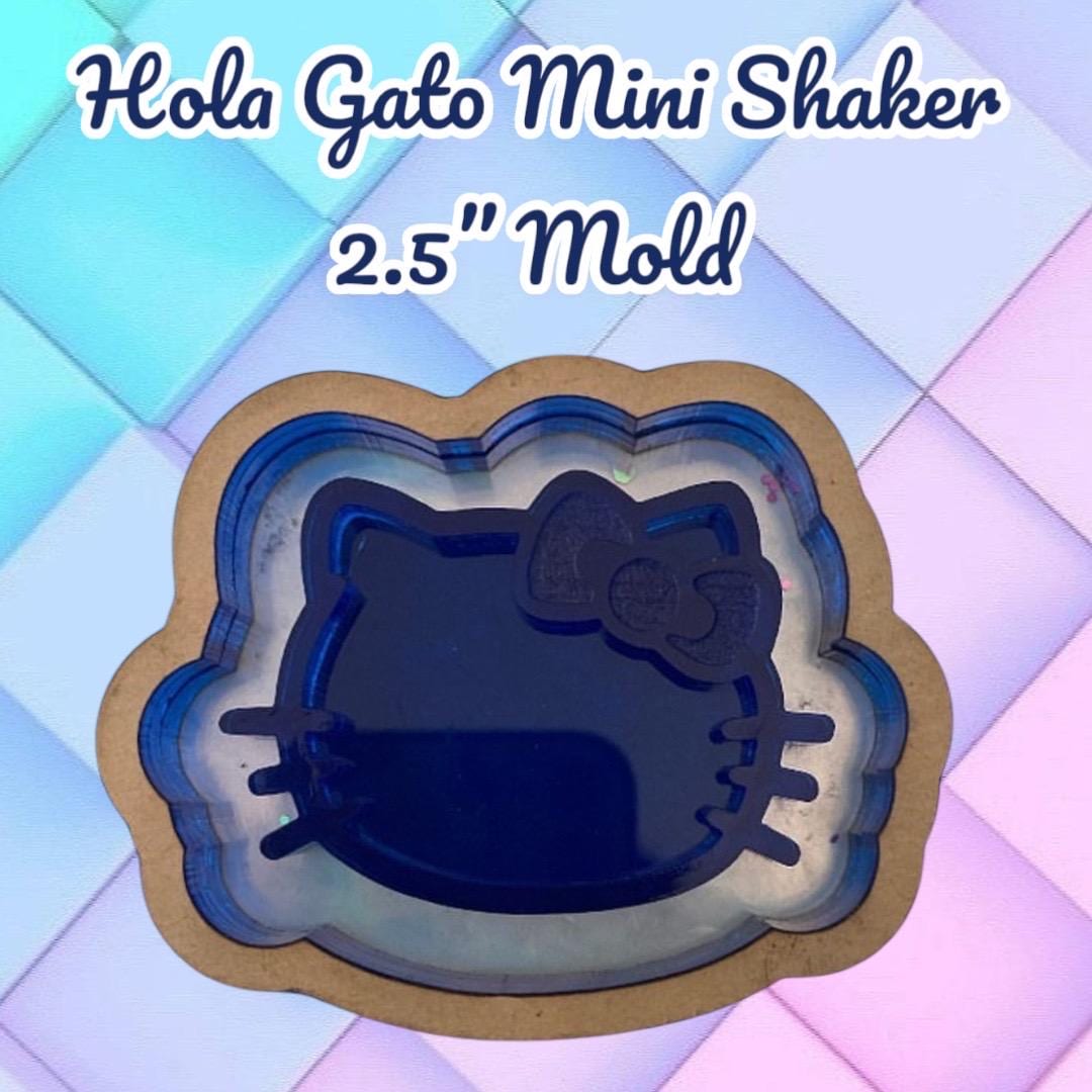 Hola Gato Mini Shaker 2.5” Mold