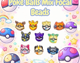 Poke Balls Mix Gocal Beads