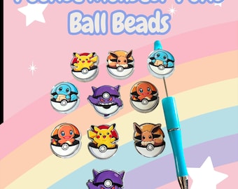 Pocket Monster Poke Baa Beads Mix