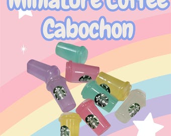 Miniature Coffee Cabochon