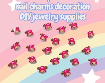 Anime 3D Nail Charm Mix Decoration DIY Jewelry Supplies