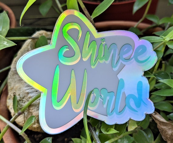 Shinee World Star Holographic Sticker Cute Kpop Vinyl Decal Etsy Shinee World Star Holographic Sticker Cute Kpop Vinyl Decal Etsy