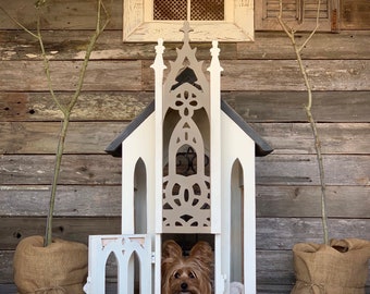 Gothic dog kennel