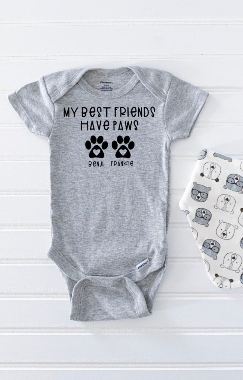 Download My Best Friends Have Paws Custom Onesie® Baby Onesie ...