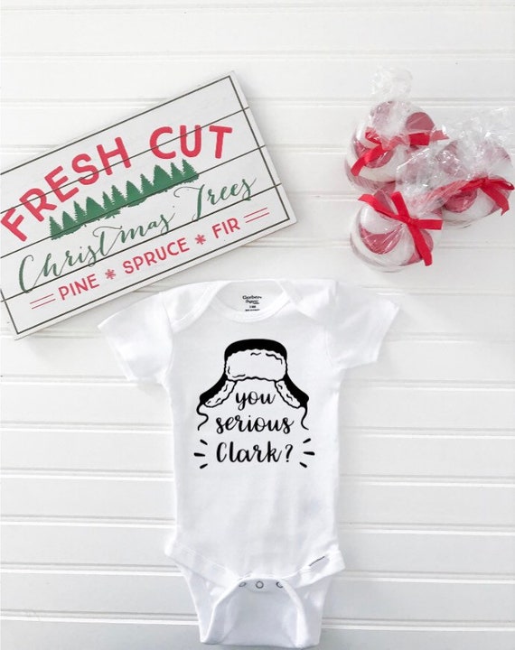 you serious clark onesie