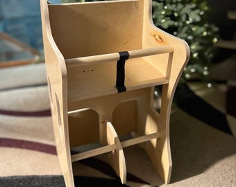 Escritorio, trona y caballo balancín 3 en 1 para niños "ARCHIVOS DIGITALES para CNC para crear el tuyo propio"