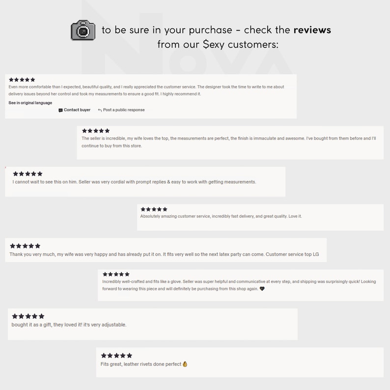 a collection of customer reviews for a product, specifically a " Sexy customer service" from a company called " Sexy customers". The reviews are written in a language that is not in English, and they are all positive in nature, expressing satisfaction with the customer service provided by the company.