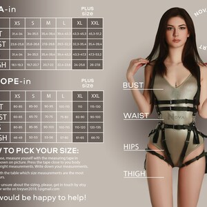 Leather Harness Belt, Black Waist Wrap Harness, Fetish cage Harness For Woman, fashion body harness, womens chest harness