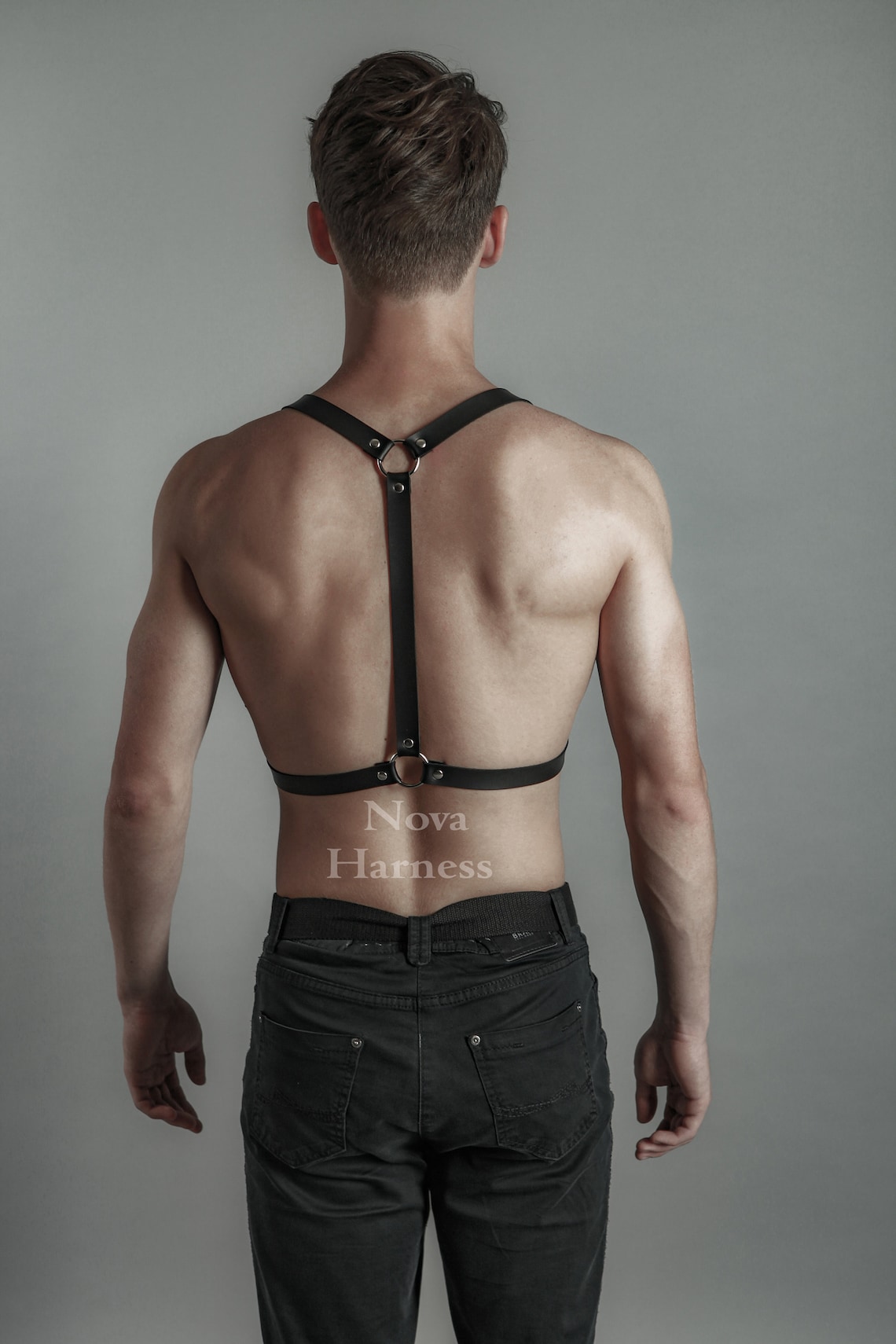 Body Harness Chest Harness Men Mens Leather Harness Bdsm Etsy