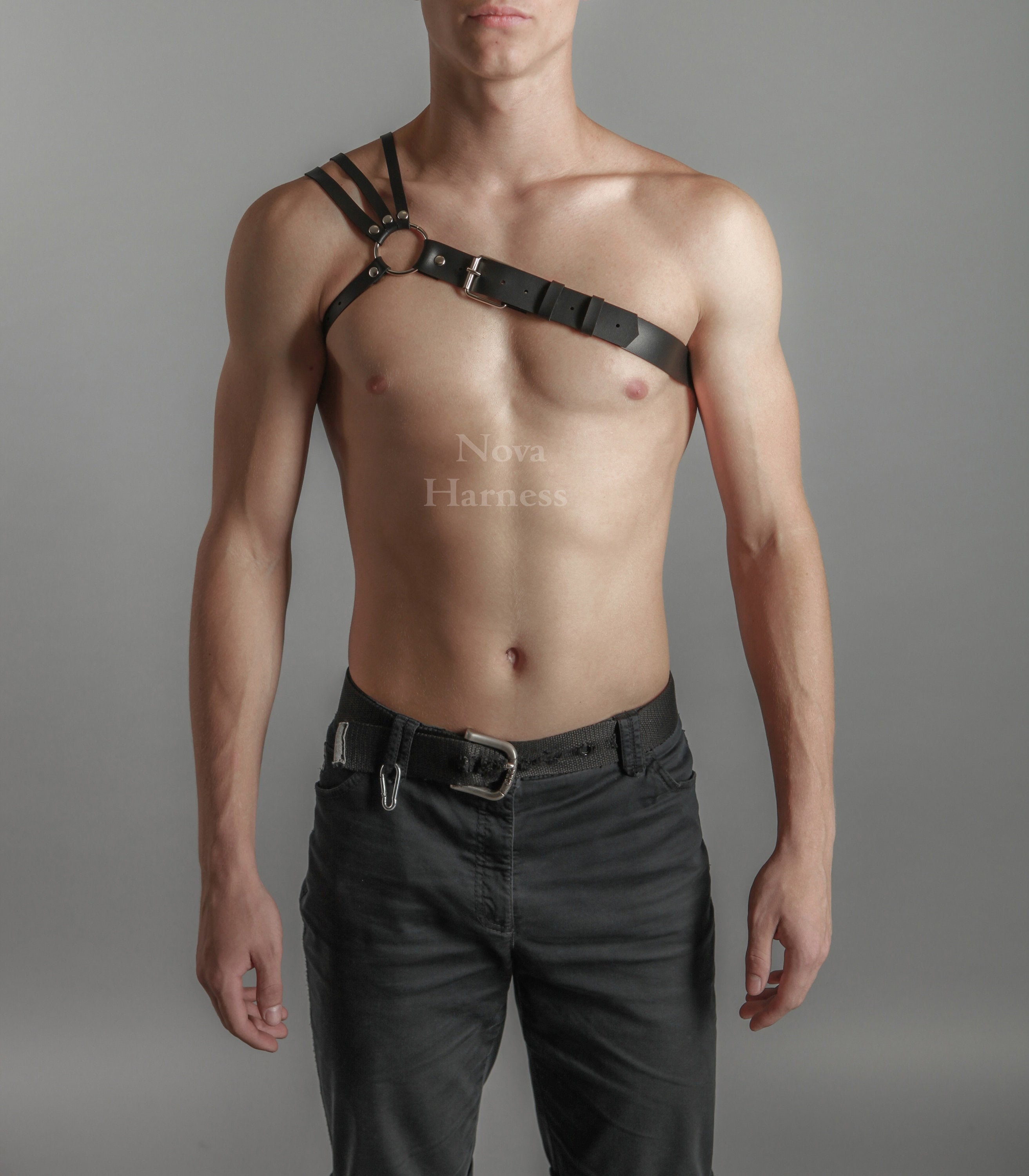 Harness Men Fashionmen Harnessleather Harness Menchest -  Hong