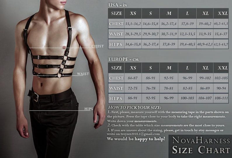 Burning Man Triple Male Harness Cage Chest One Shoulder Top Steampunk Bra Festival Accessories Cyberpunk Costume Viking Outfit for Men Body image 6