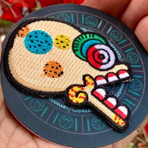 Miquiztli Iron On Patch + Sticker