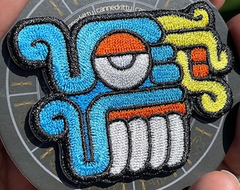 Quiahuitl Iron On Patch + Sticker