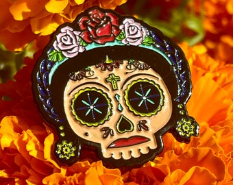 La Dama | Sugar Skull Pin