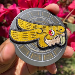 Tochtli Iron On Patch + Sticker